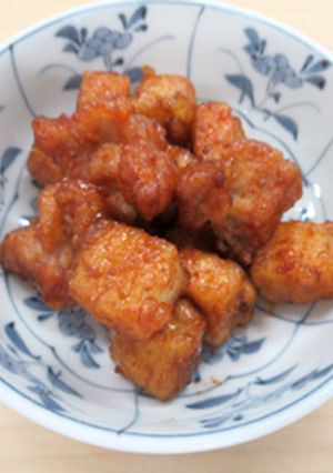 鶏肉と高野豆腐のケチャップがらめ-レシピのメイン写真