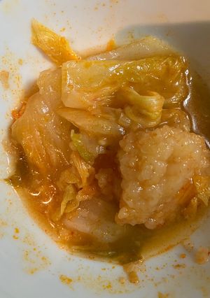 エビチリ白菜鍋-レシピのメイン写真