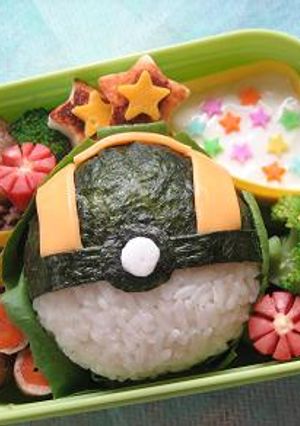 ハイパーボール　おにぎり（キャラ弁-レシピのメイン写真