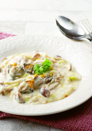 かきと白菜の柚香クリーム煮-レシピのメイン写真