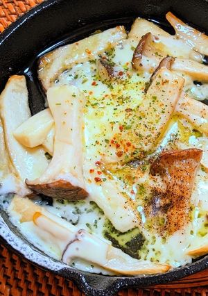 エリンギのチーズアヒージョ-レシピのメイン写真