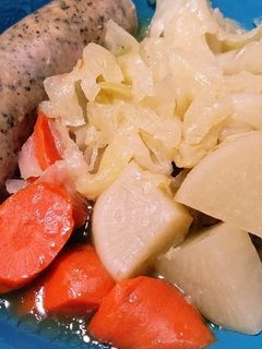 業務スーパー生フランクのポトフ-レシピのメイン写真