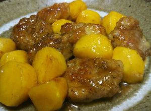 鶏モモ肉とインカのめざめの甘辛焼き！-レシピのメイン写真