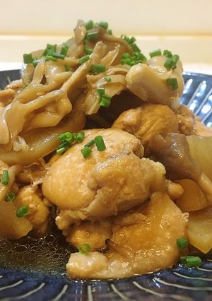 【フライパンで簡単】鶏肉と大根の煮物-レシピのメイン写真