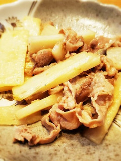 豚肉と長いものポン酢炒め-レシピのメイン写真
