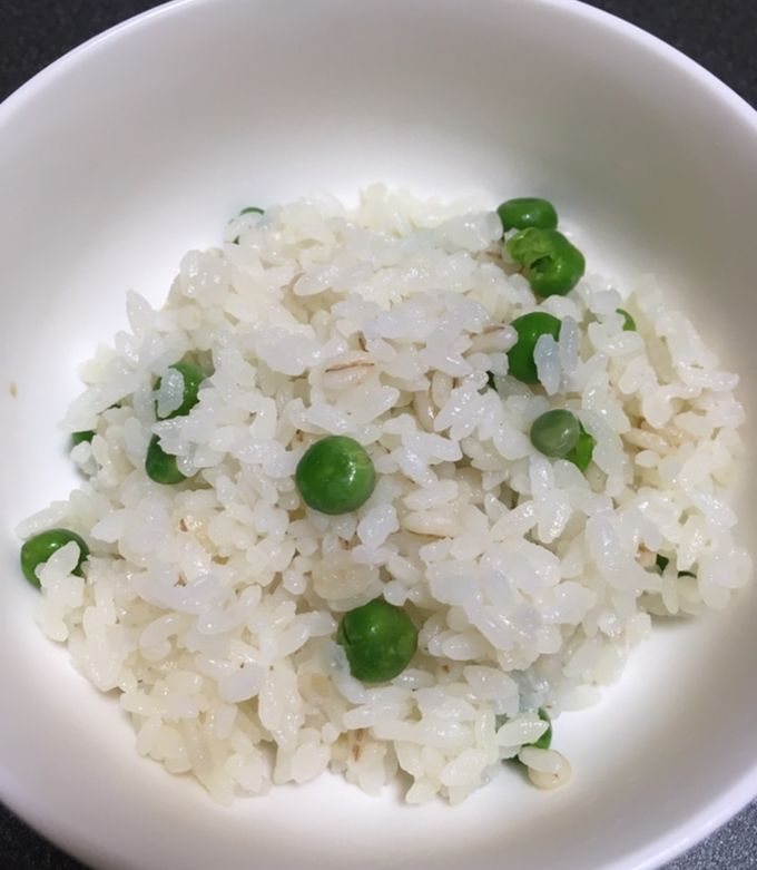 冷凍グリーンピースまめごはん by RGBじぇねしす 【クックパッド