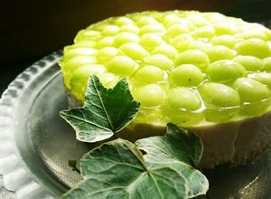 シャインマスカット✨２層レアチーズケーキ-レシピのメイン写真