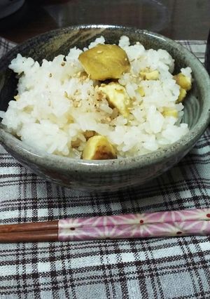 栗ご飯-レシピのメイン写真