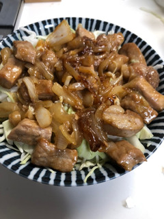 トンテキ丼-レシピのメイン写真