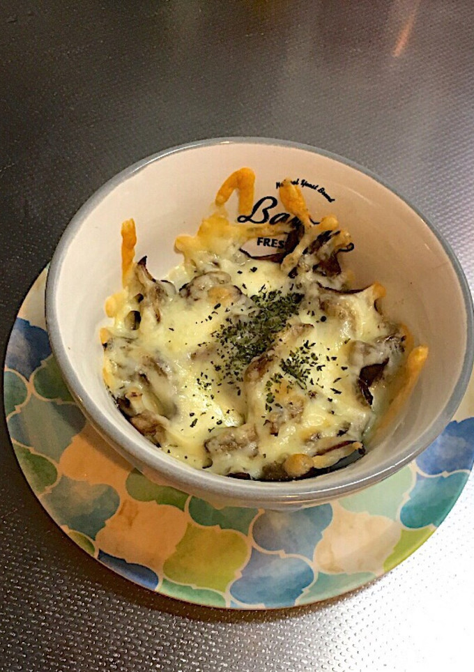 10分副菜☆舞茸のチーズ焼き-レシピのメイン写真