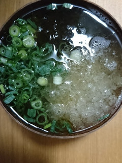 大根おろしともずくと葱の冷たいお吸い物-レシピのメイン写真