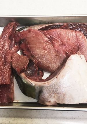 ぶりアラの下処理〜カマ焼き&アラ味噌汁-レシピのメイン写真