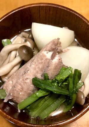 ぶり アラの味噌汁-レシピのメイン写真