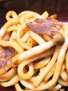 つけ麺のタレで焼きうどん♪-レシピのメイン写真