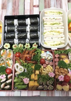 運動会お弁当 2019年-レシピのメイン写真