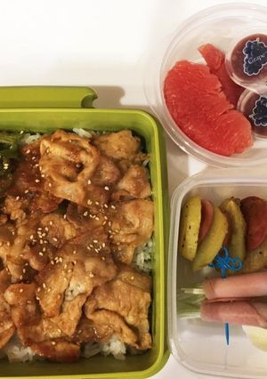 野球部弁当-レシピのメイン写真