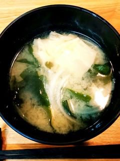 ゆばの白味噌汁です。-レシピのメイン写真