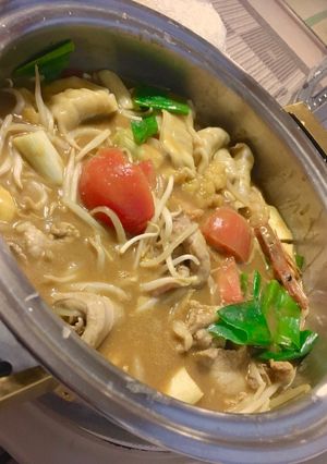 【とろけるウマさ】バナナカレー鍋【絶品】-レシピのメイン写真