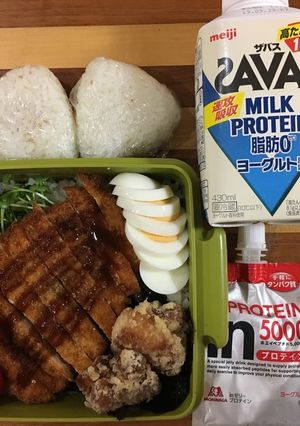 硬式野球部弁当-レシピのメイン写真