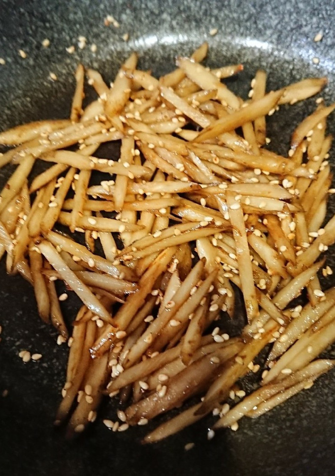 簡単！ごぼうのきんぴら-レシピのメイン写真