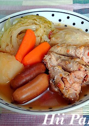 炊飯器におまかせ！チキンのポトフ-レシピのメイン写真