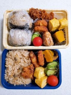 ☆高校生娘と私のお弁当☆111-レシピのメイン写真