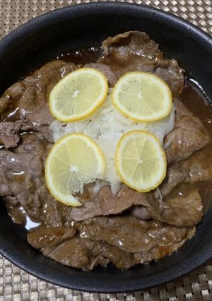 佐世保で食べたレモンステーキ風-レシピのメイン写真