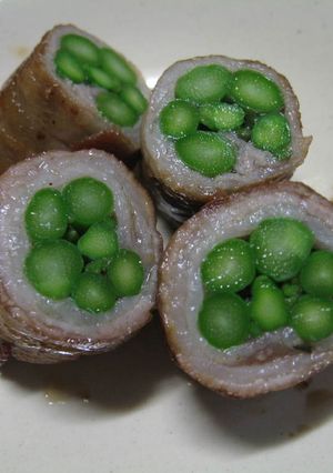 お弁当に✿豚肉アスパラ巻き-レシピのメイン写真
