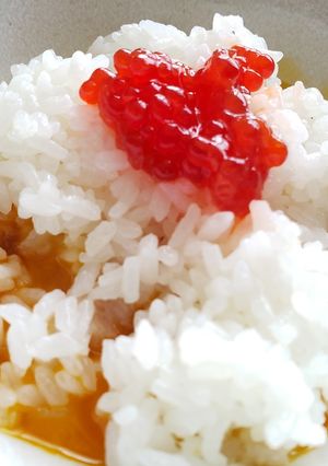 筋子卵かけご飯☺高級贅沢究極の卵かけご飯-レシピのメイン写真