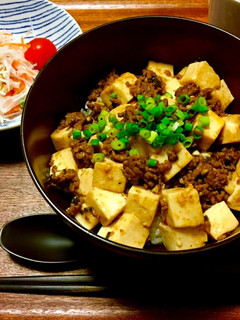 濃旨ソースで時短&簡単☆麻婆豆腐丼☆-レシピのメイン写真