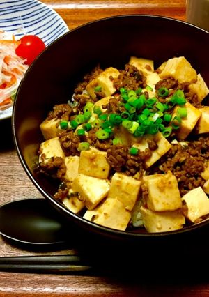 濃旨ソースで時短&簡単☆麻婆豆腐丼☆-レシピのメイン写真