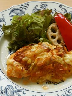 鮭のキムチーズ焼き-レシピのメイン写真
