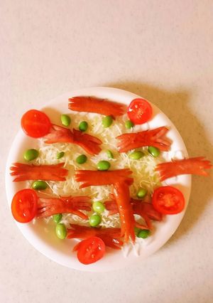 キャラ弁ムリママに❗カニさんウインナー-レシピのメイン写真