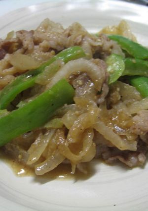 豚肉のゴマ風味いため-レシピのメイン写真