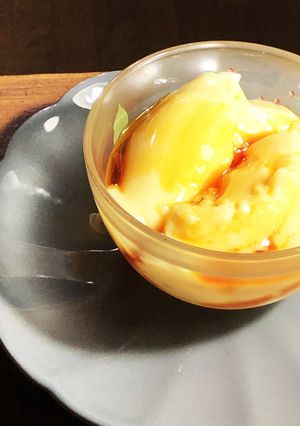 10分★とびっきり美味1L滑らかプリン　-レシピのメイン写真