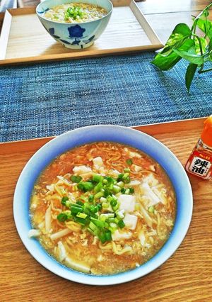 我が家のサンラータン-レシピのメイン写真