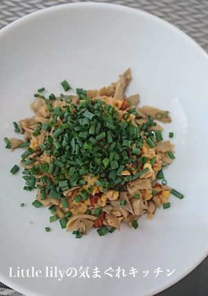舞茸と納豆のレンチンおつまみ-レシピのメイン写真