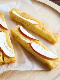 焼き芋とリンゴのスティックチーズケーキ-レシピのメイン写真
