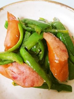 お弁当にも◎ピーマンの麺つゆ炒め-レシピのメイン写真