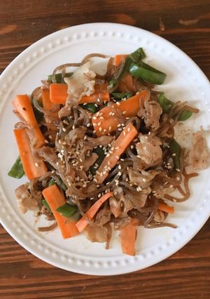 【ダイエット】作り置き！糸こんチャプチェ-レシピのメイン写真
