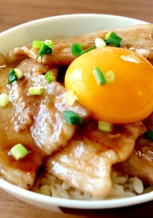【時短5分】旨い!がっつり豚バラ丼-レシピのメイン写真
