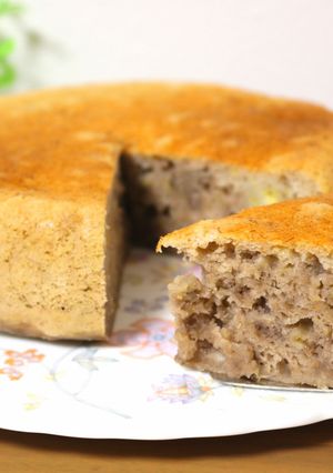 材料3つ!簡単♪炊飯器バナナケーキ-レシピのメイン写真