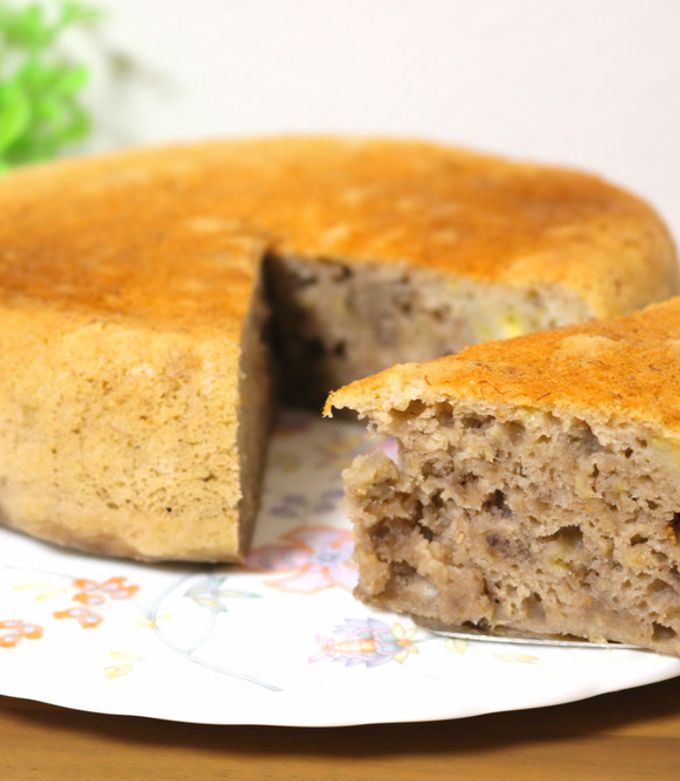 材料3つ!簡単♪炊飯器バナナケーキ-レシピのメイン写真