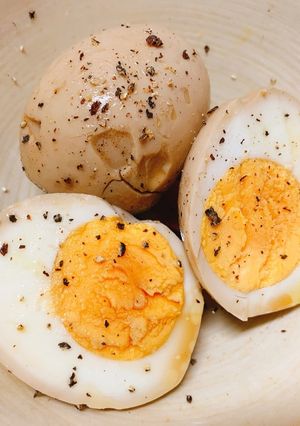ペッパー味玉【めんつゆ】-レシピのメイン写真