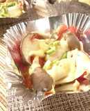 京丹波大黒本しめじのトースター焼き