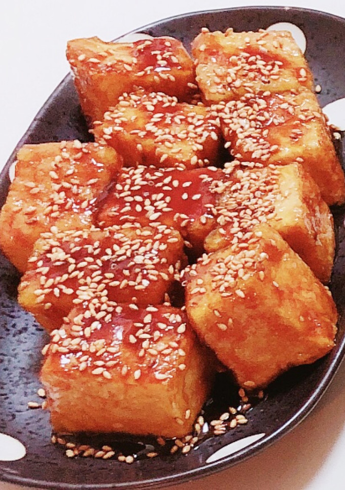 ☆厚揚げの甘辛焼き☆-レシピのメイン写真