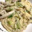 糖質制限!糖質たった3g☆クリームパスタ