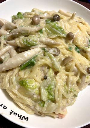 糖質制限！糖質たった3g☆クリームパスタ-レシピのメイン写真
