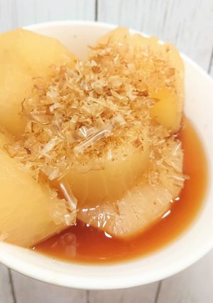 調味料3つで簡単！大根の煮物♡-レシピのメイン写真