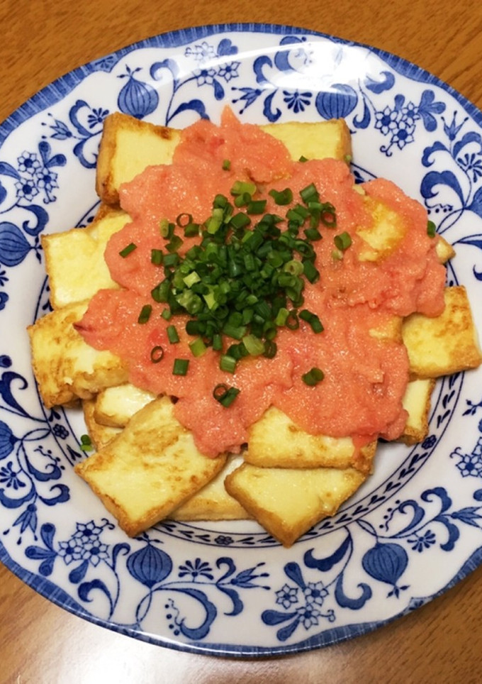 厚揚げ焼きの明太マヨダレ☆-レシピのメイン写真